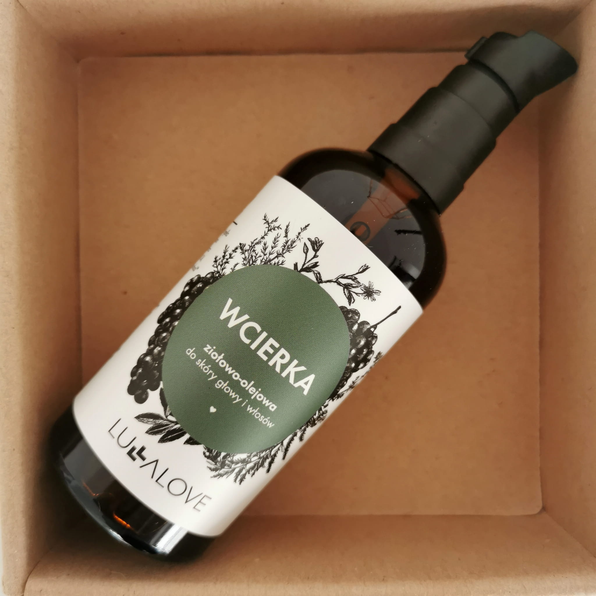 Lullalove Wcierka Olejowo-Ziołowa do Włosów