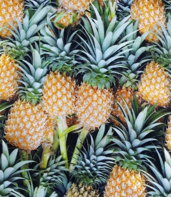 Otulacz Bambusowe Ananasy Pink no more 120x120cm 0+