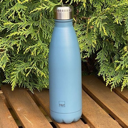 H&H Lifestyle Butelka Termiczna 0.5l Navy Blue 4+