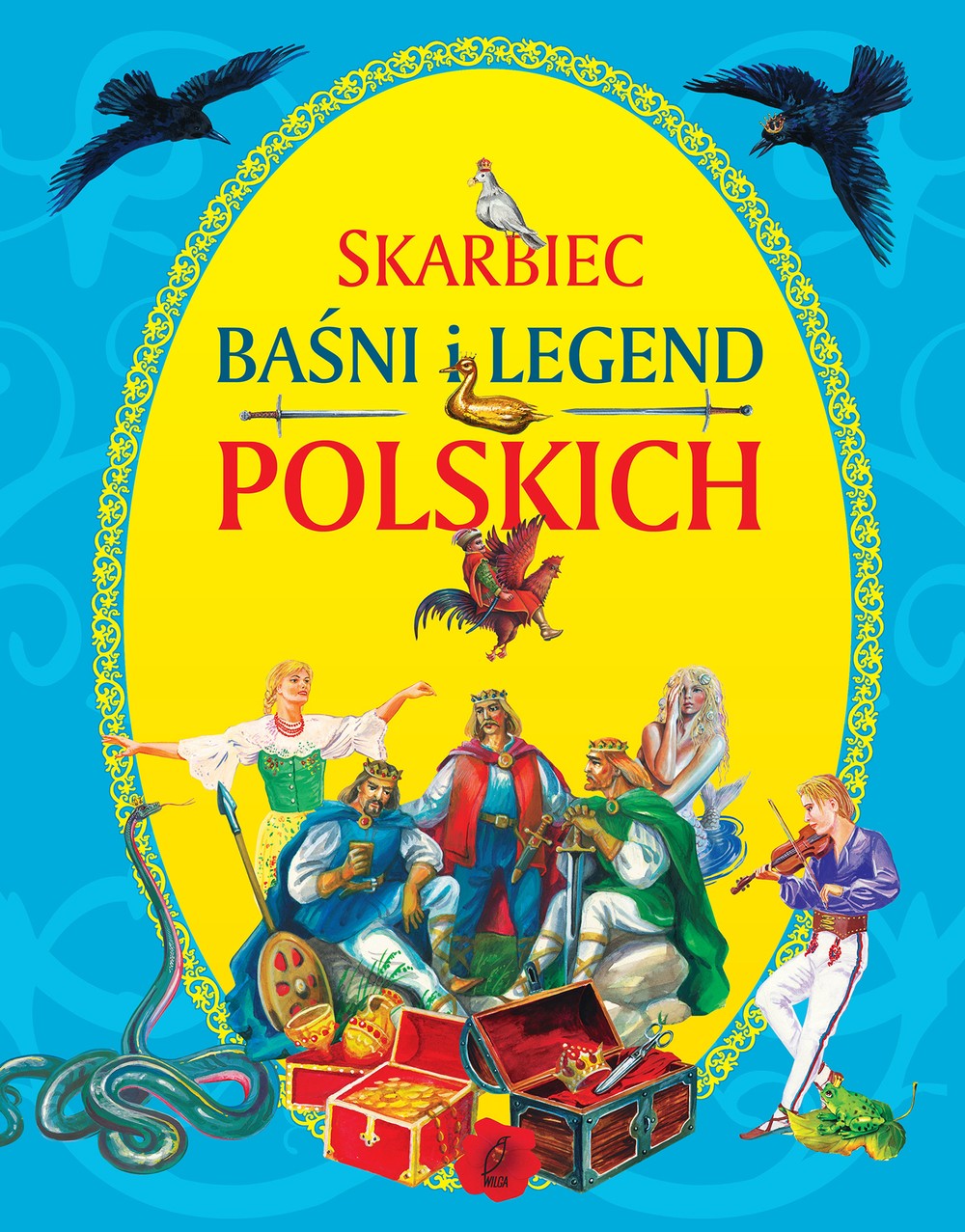 Skarbiec Baśni i Legend Polskich - Książka Edukacyjna 2+