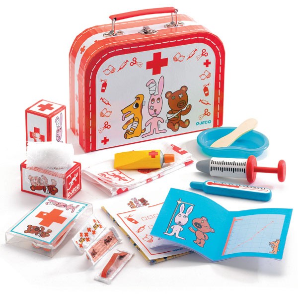 Djeco, zestaw małego weterynarza