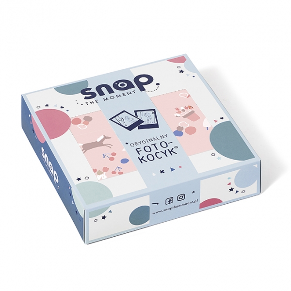 Snap the moment Foto-kocyk Candy Pink 0+ | Dwustronny