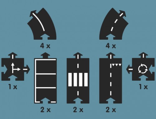 Waytoplay Droga do układania 16 el. Expressway 3+