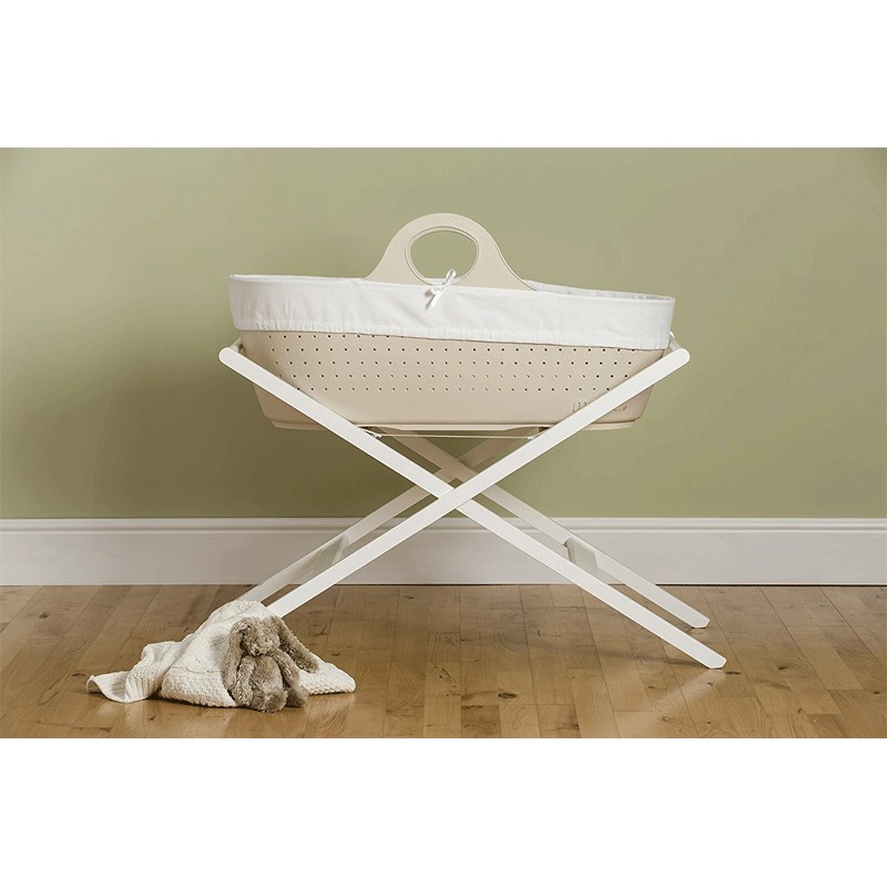 Moba Kosz Mojżesza Beżowy Antybakteryjny 0+