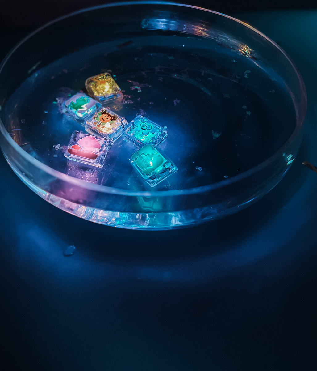 Glo Pals Kostki Świetlne Sensoryczne 6el wróżki 3+