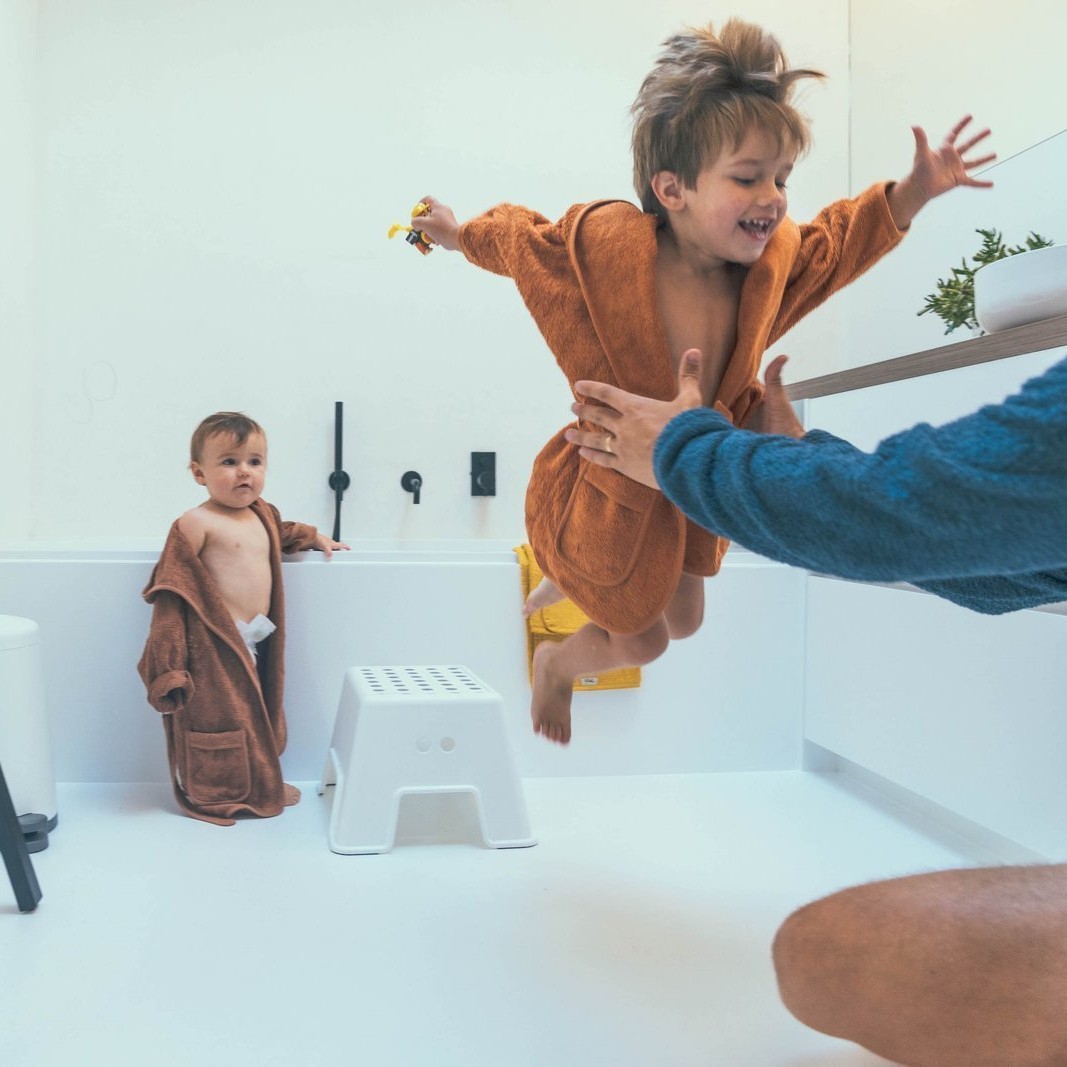 Timboo Poncho Bambusowe Deep Lake 3+