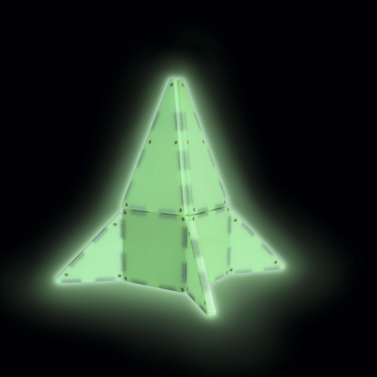 Magna-Tiles Klocki magnetyczne świecące 16 el. 3+