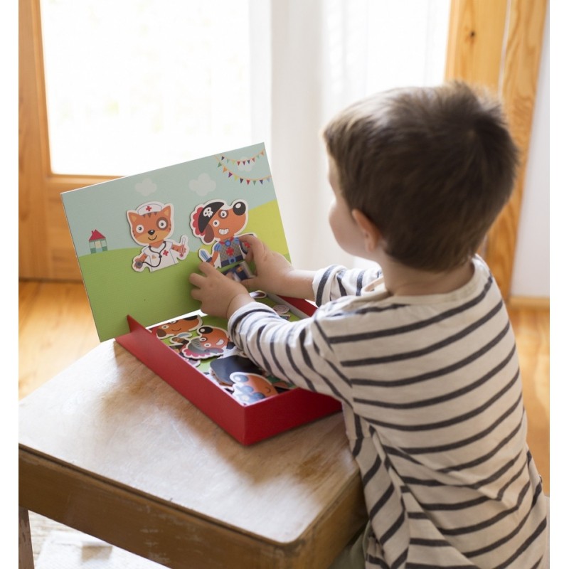 Apli Kids Magnetyczna Układanka Postacie 3+ lat