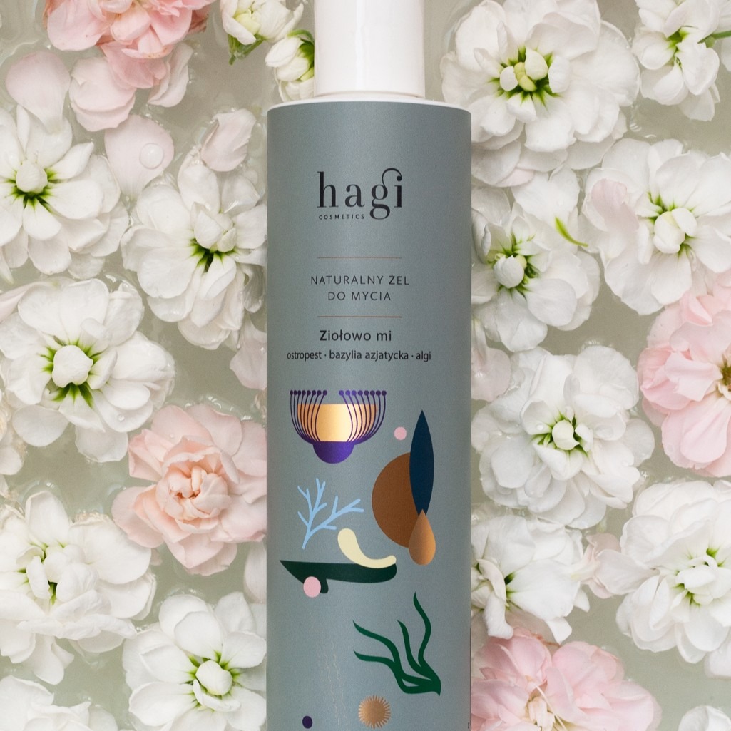 Hagi Naturalny Żel do Mycia Ciała Ziołowo-Miętowy 300ml