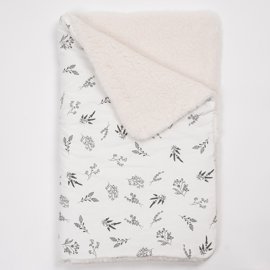 Bimbla Kocyk z barankiem Botanical 0+