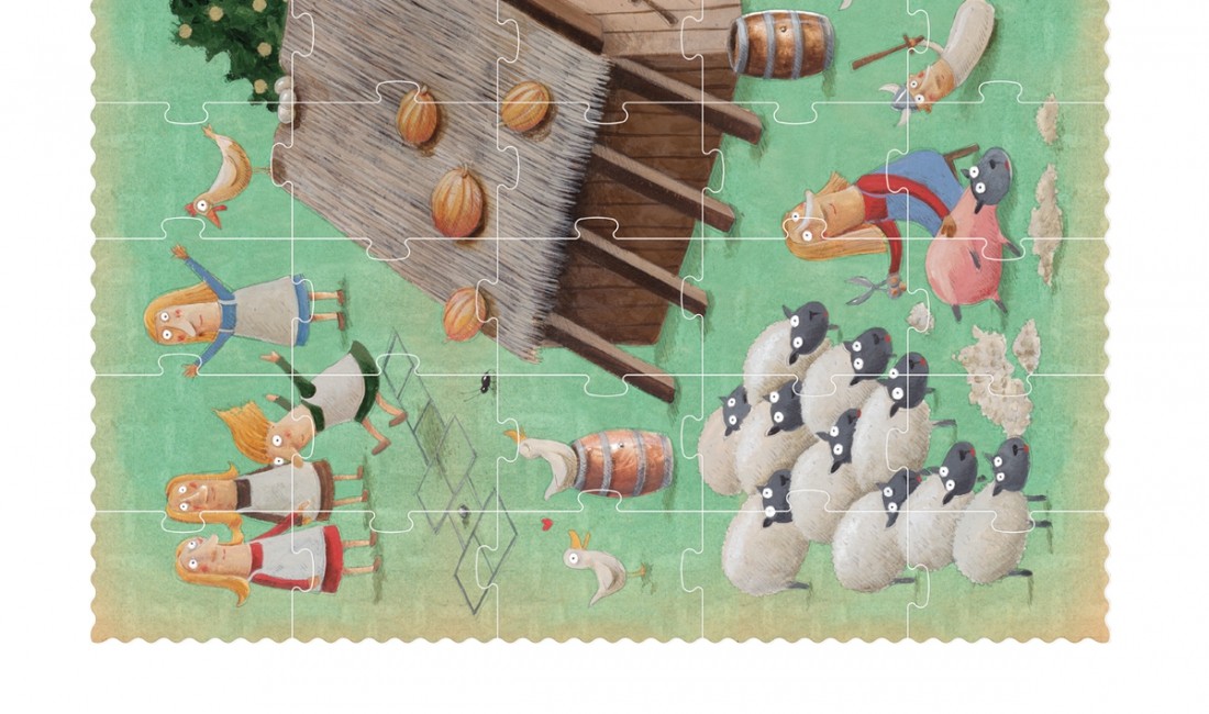 Londji Puzzle I'm a Viking 500 elementów 6+