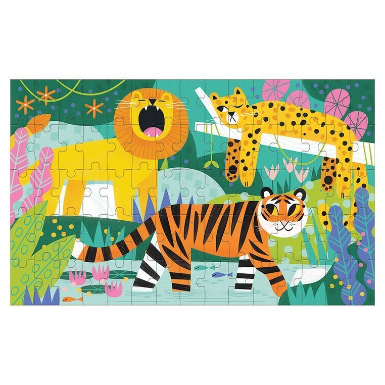 Mudpuppy Puzzle Soczewkowe 3D Koty 75el 5+