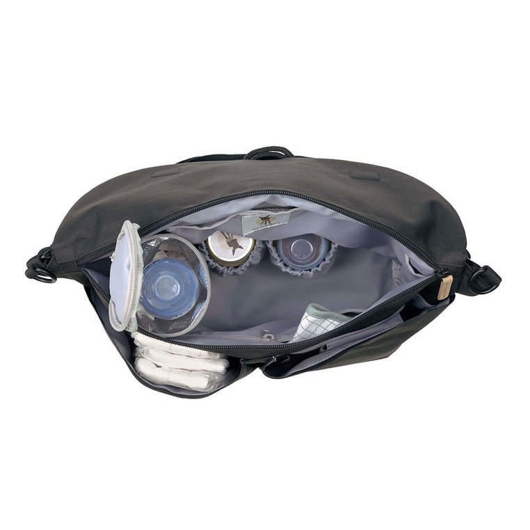 Lassig Torba Messenger Green Label Akcesoria - Black