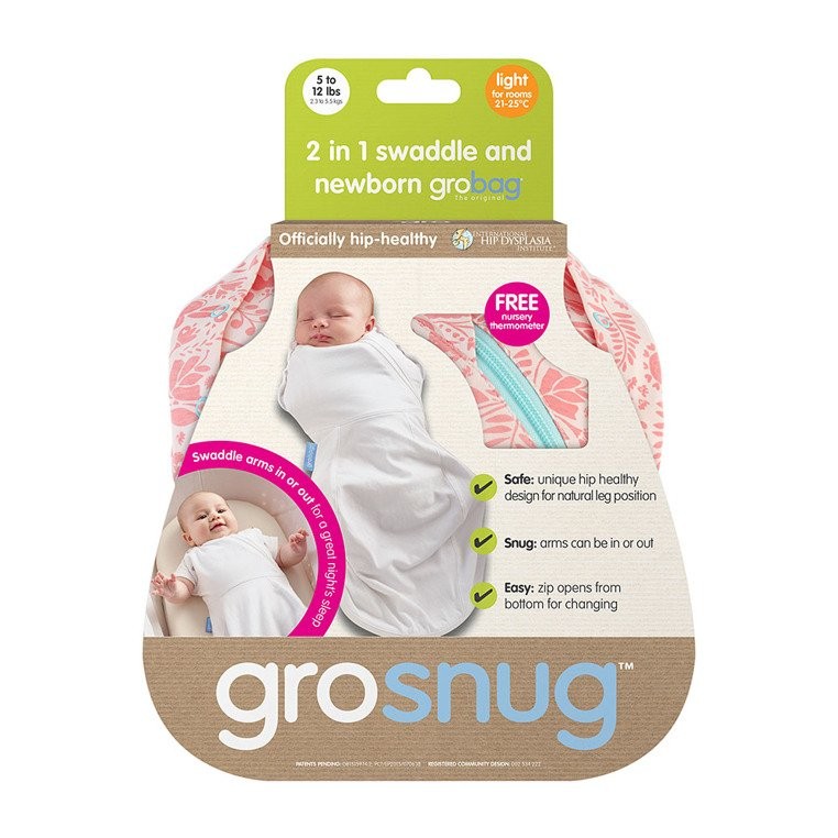 Gro Company Otulacz Grosnug Wild Posy Cosy 0-4m