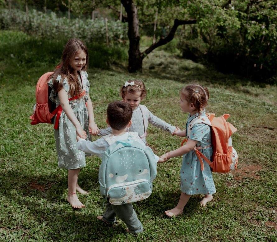 SASSI Plecak dla dzieci A4 Dinozaur 