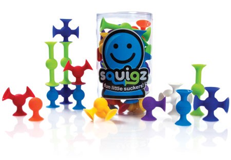 Fat Brain Toys Przyssawki Mały Zestaw 24el 3+