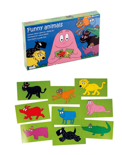 Kolorowe puzzle Barbapapa Edukacyjne 3+