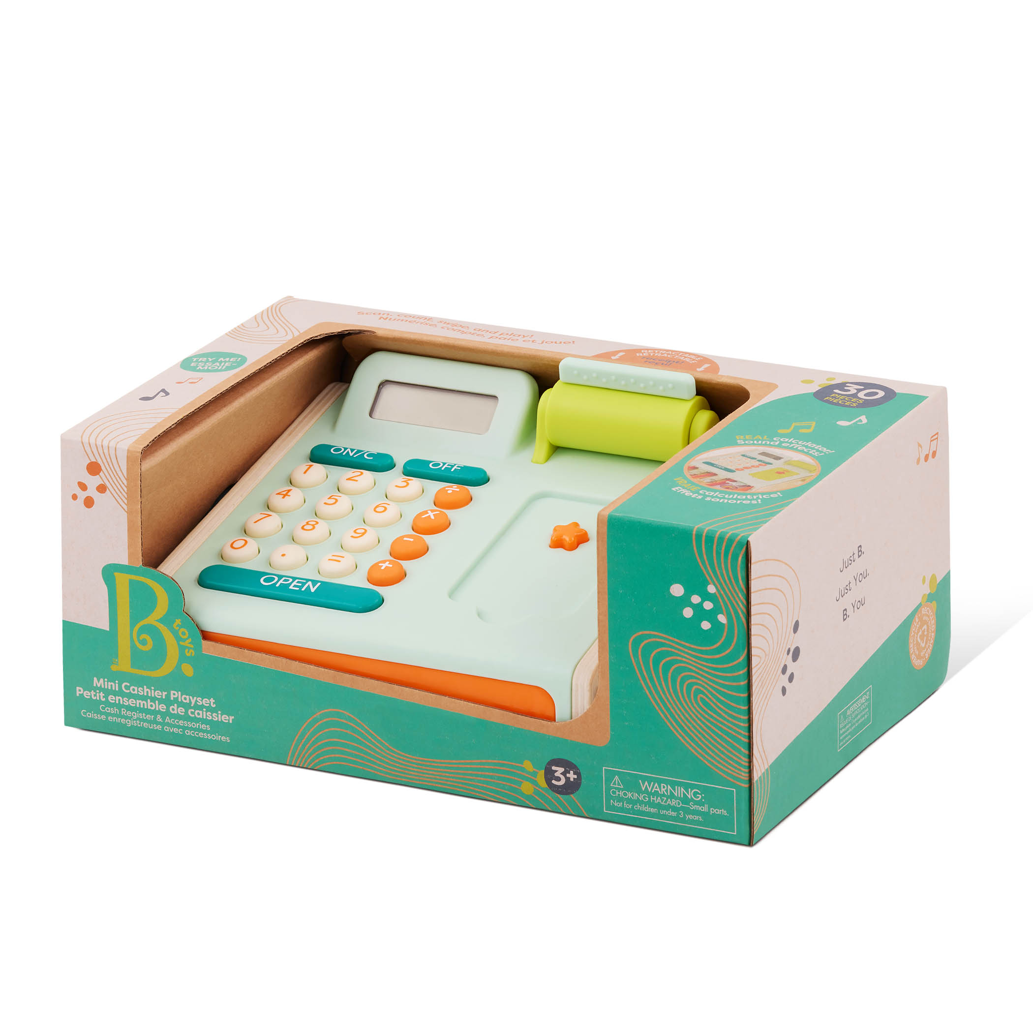 Btoys Kasa Fiskalna ze Skanerem i Kartą 3+