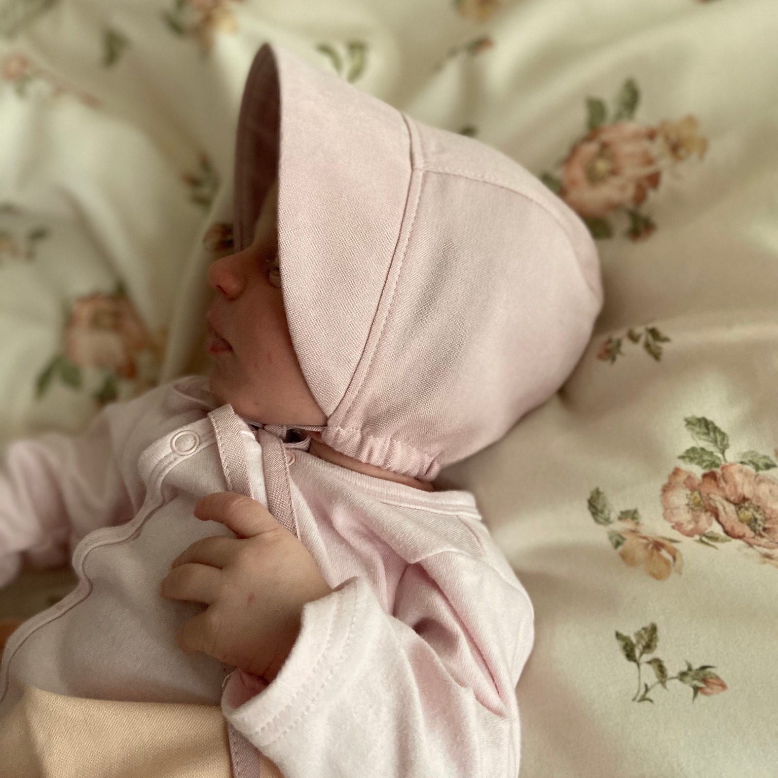 Samiboo Bonetka Bambusowa Baby Blue - Ochrona 0+