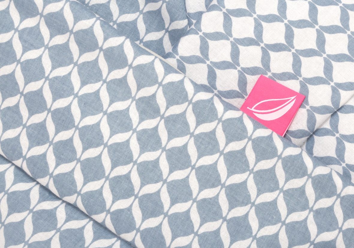 Motherhood Rożek Classics Kokosowy Niebieski 72x72cm