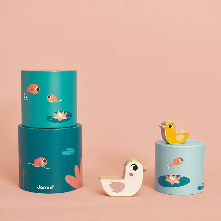 Janod Zestaw Zabawek Edukacyjnych Box 12m+