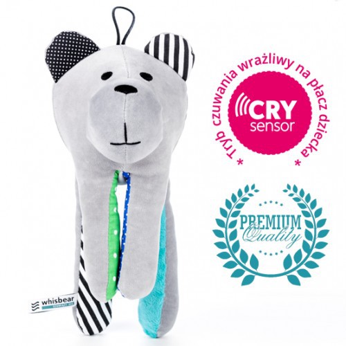 Whisbear Szumiący Miś TURKUS z CRYsensor 0+
