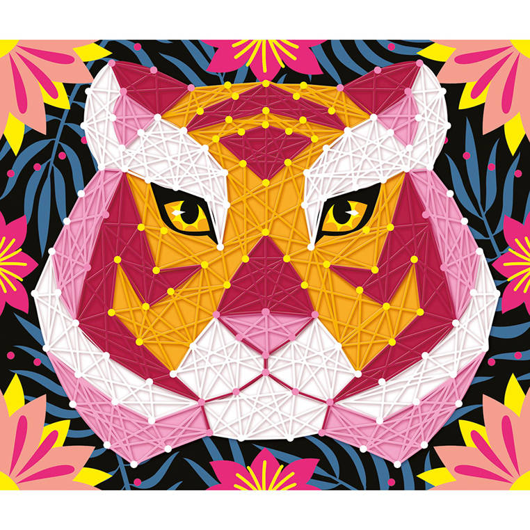 Janod Zestaw Kreatywny String Art Zwierzęta 8+