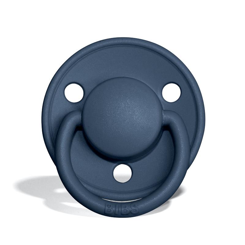 BIBS Smoczek De Lux Steel Blue Silikonowy One Size