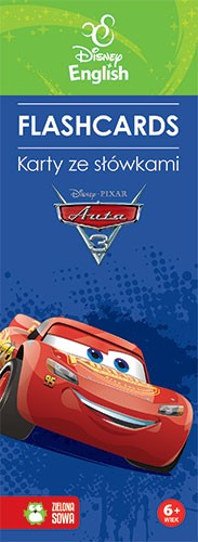 Flashcards Karty ze Słówkami Auta 3 Disney English 3+