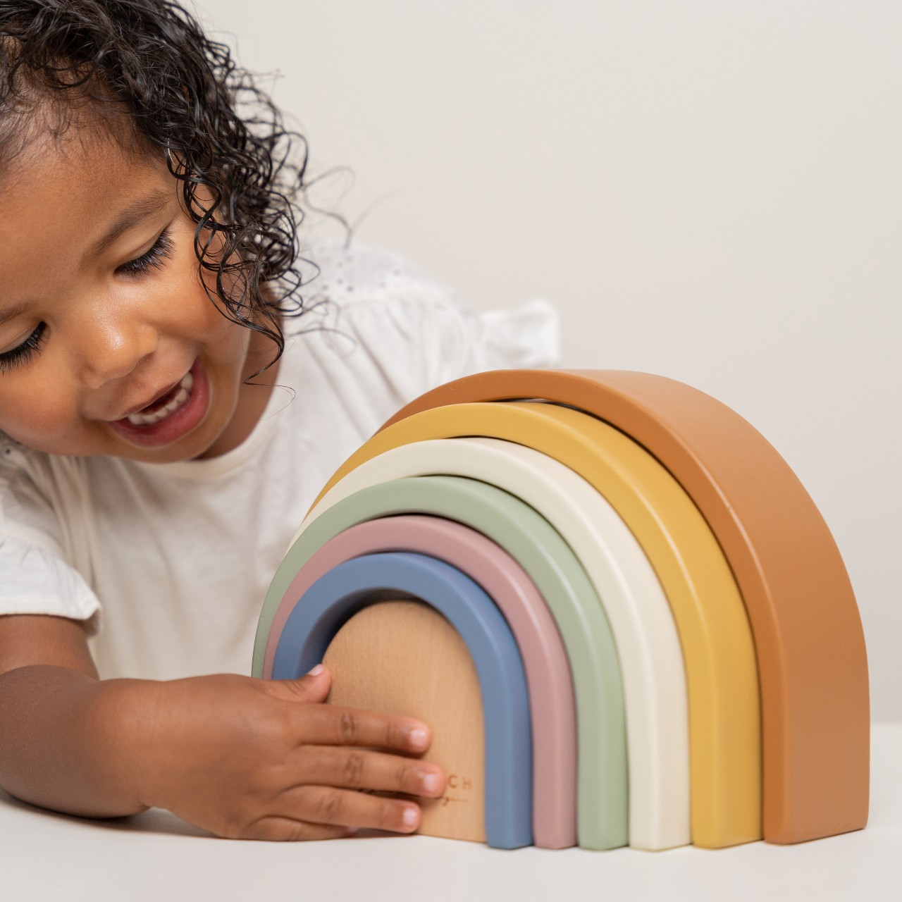 Little Dutch Tęcza Vintage 7el. Drewniana 1+