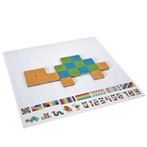 Plan Toys Kolorowa Mozaika Edukacyjna 50 elementów 2+