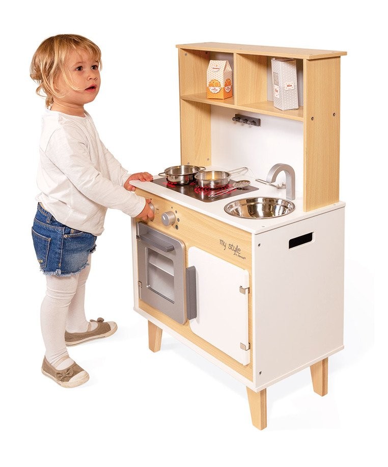 Janod Duża Kuchnia Drewniana My Style 3+