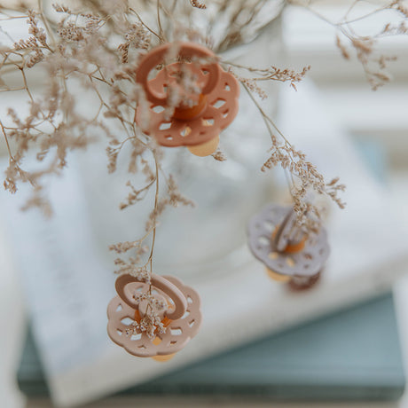 Bibs, Smoczek Boheme 2-pack Ivory & Blossom S