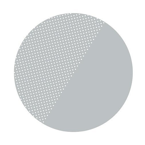 Toddlekind Mata Ochronna Okrągła Clean Wean Spotted Dove Grey 0+