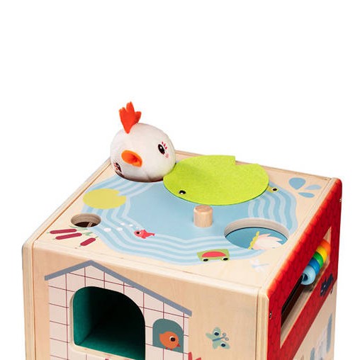 Lilliputiens Kostka Wielofunkcyjna Farma 12m+