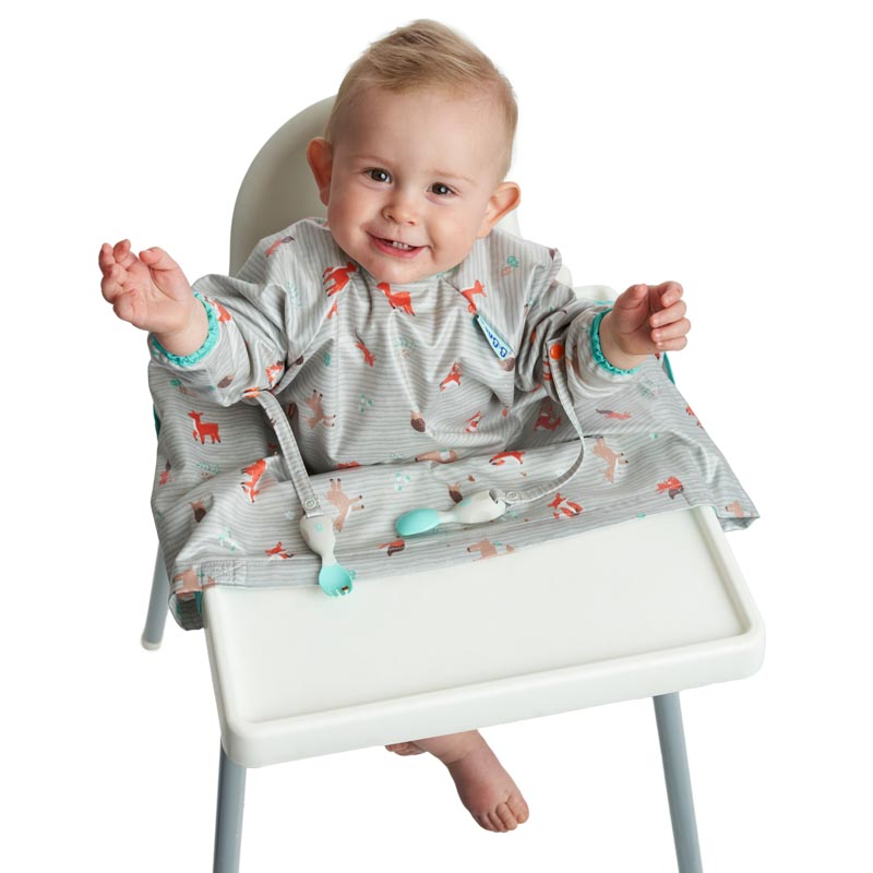 BIBaDO Wodoodporny śliniak BLW Woodland 6m-3l