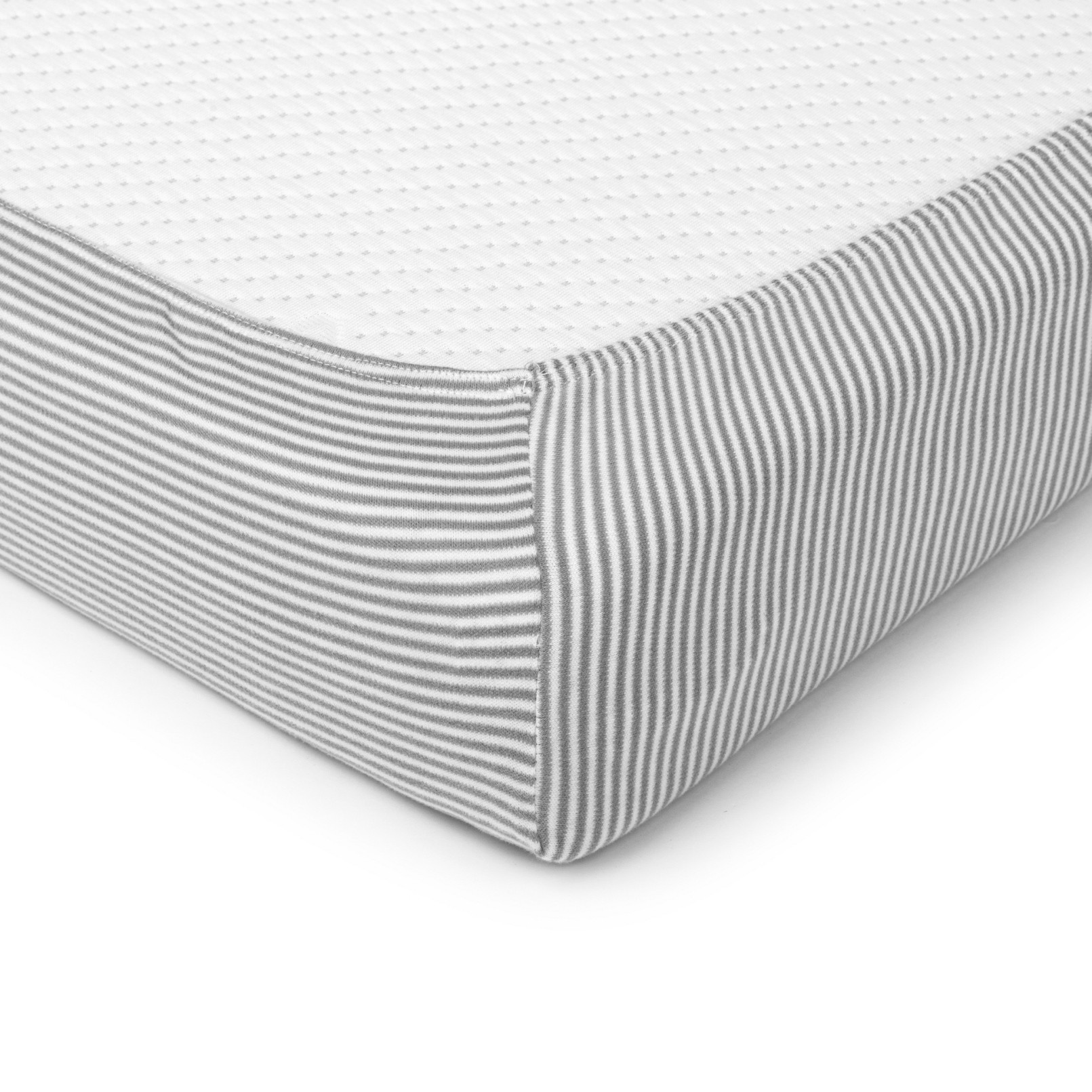 ColorStories Prześcieradło z gumką w paski 140x70 cm