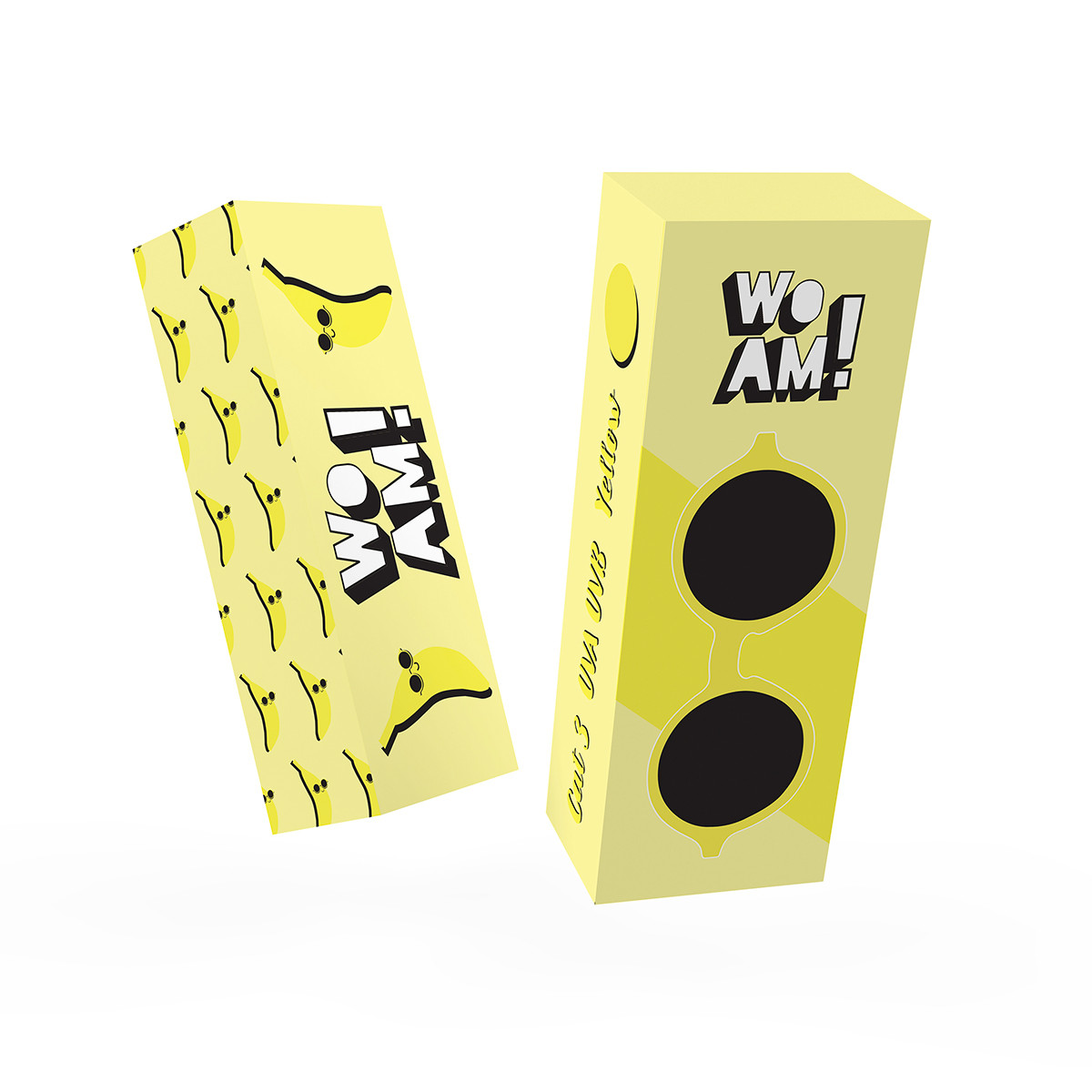 Ki ET LA Okulary Przeciwsłoneczne WOAM 4-6 lat Żółte