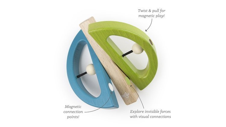 Tegu Klocki Magnetyczne BABY & TODDLER Swivel Bug 12m+