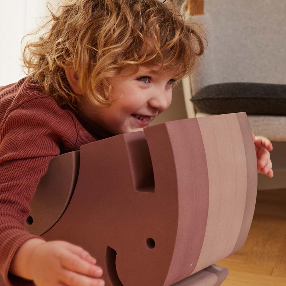 Słoń zabawka sensoryczna L Vintage Rose | bObles