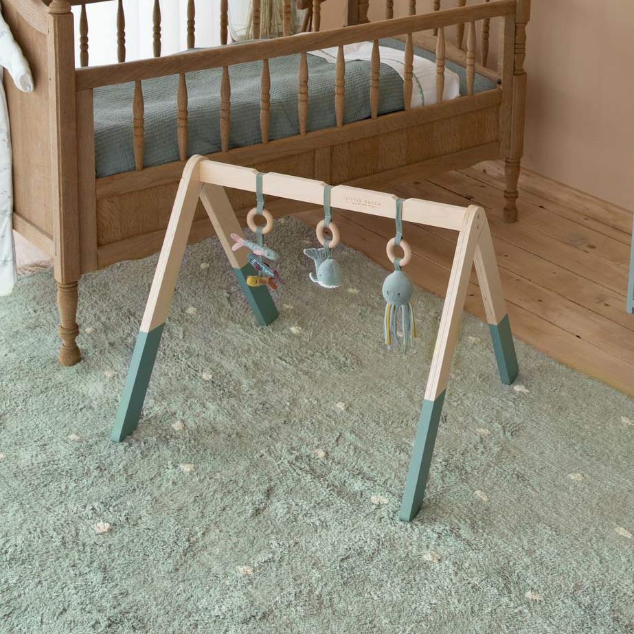 Little Dutch BabyGym Ocean Mięta Pałąk z Zabawkami 0+