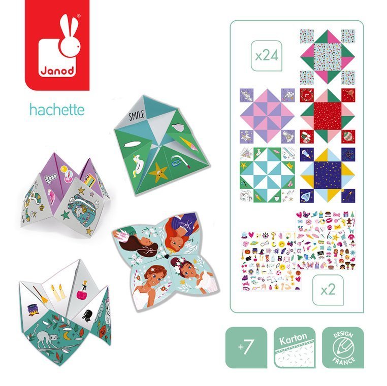 Janod Papierowe wróżby Piekło-Niebo 7+