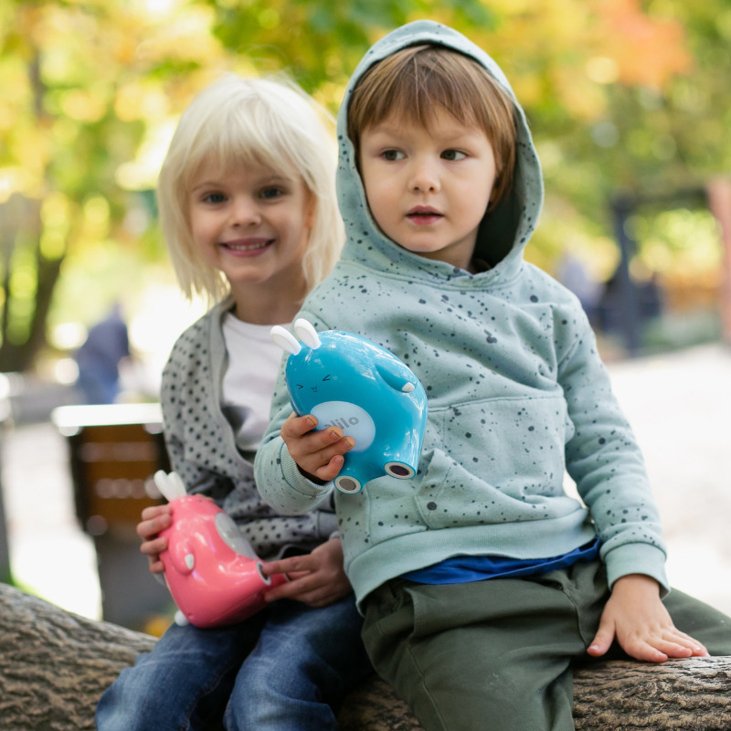 Alilo Króliczek Happy Bunny - Niebieski 0+