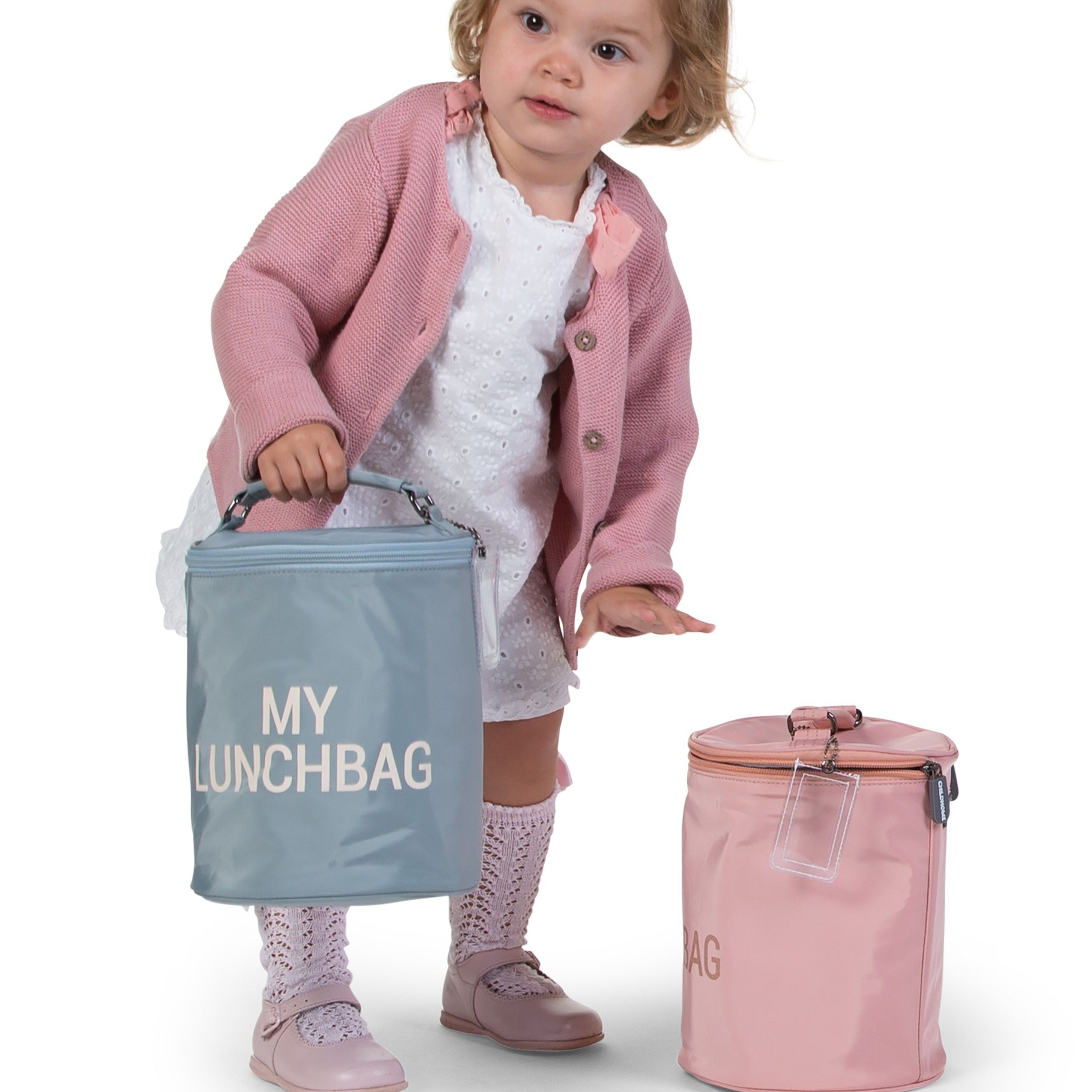 Childhome Śniadaniówka My Lunchbag Szara - termoizolacyjna 18cm