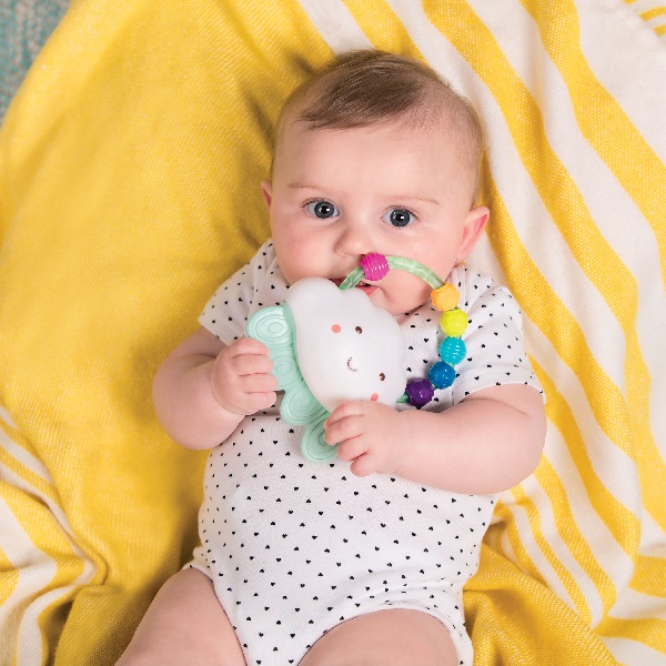 Btoys Świecąca Grzechotka Chmurka dla Niemowląt 3+ m-c