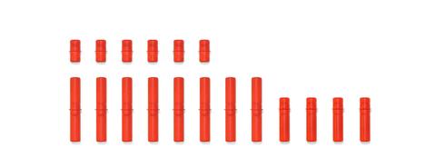 MODU Dreamer Kit 12w1 Jeździk i Klocki Czerwone 1+