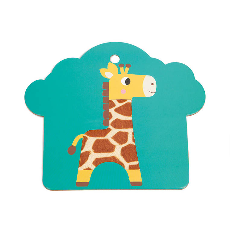 Janod, Karty sensoryczne Sawanna 7 elementów 12 m+