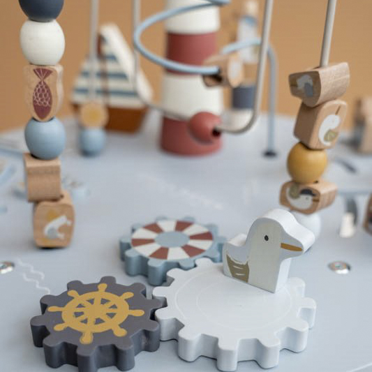 Little Dutch Stolik Edukacyjny Sailors Bay Drewniany 12m+