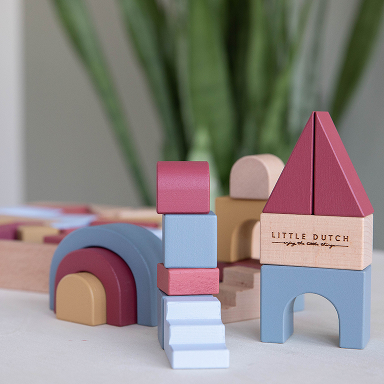 Little Dutch Klocki Pure & Nature 45el 2+