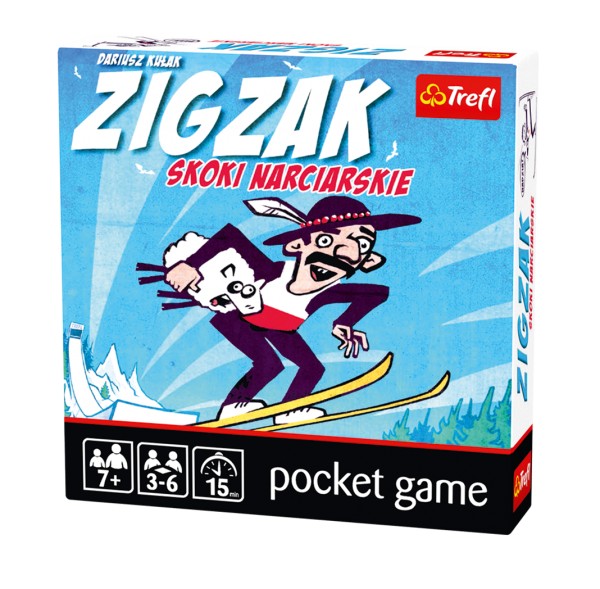 Gra Zig Zak Skoki Narciarskie 7+ Imprezowa
